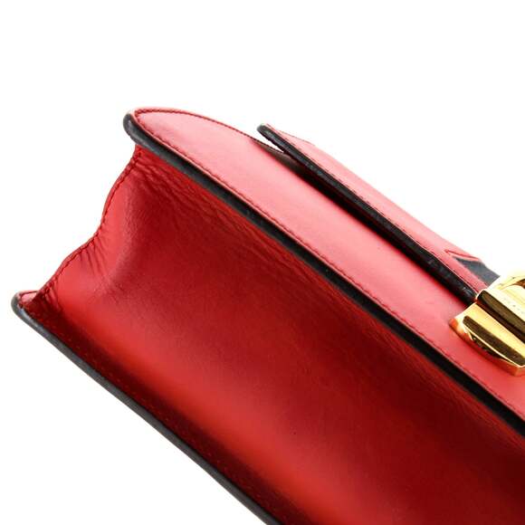 Gucci Sylvie Shoulder Bag Leather Small #152416G98B - Picture 7 of 11